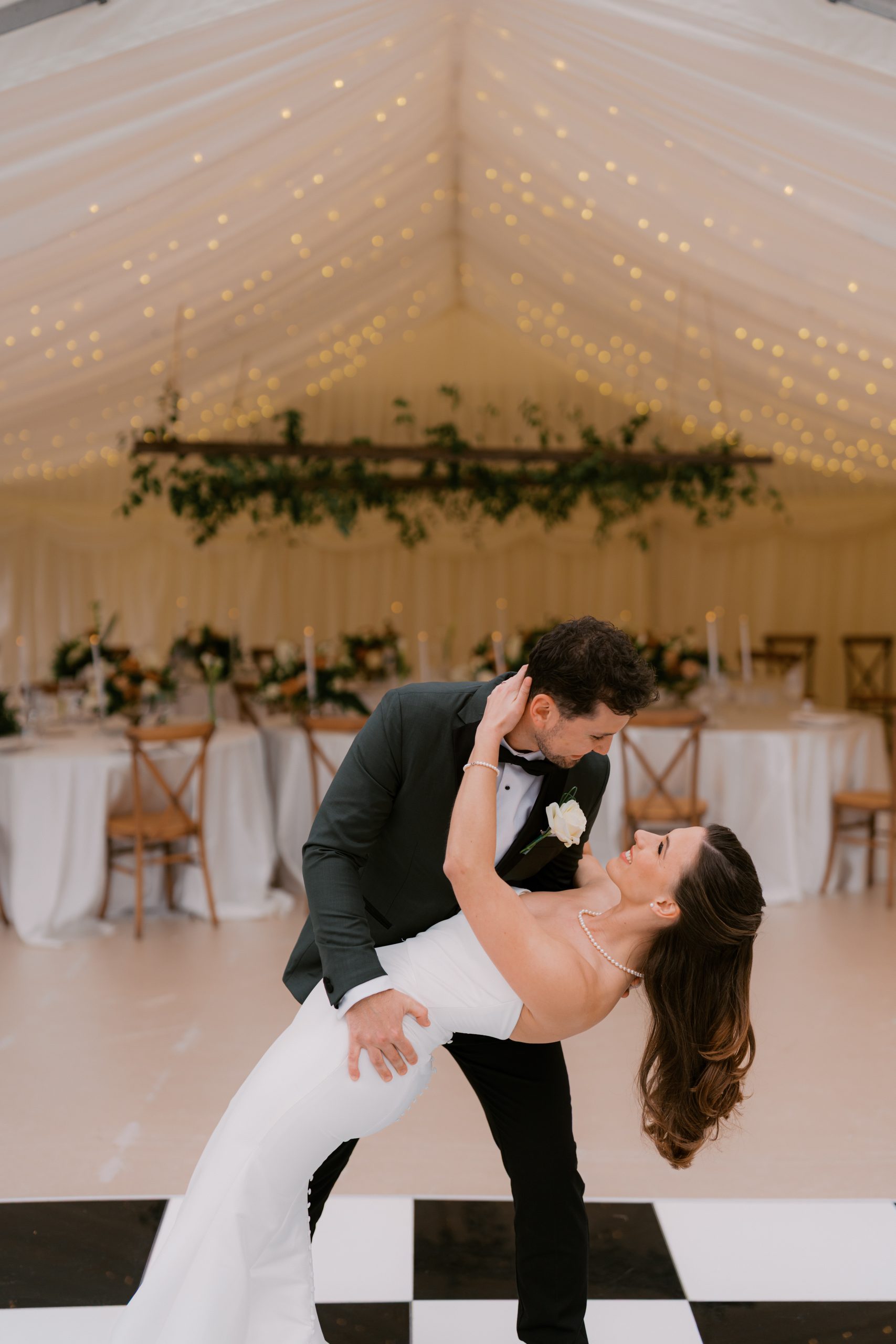Wedding marquee in Kent