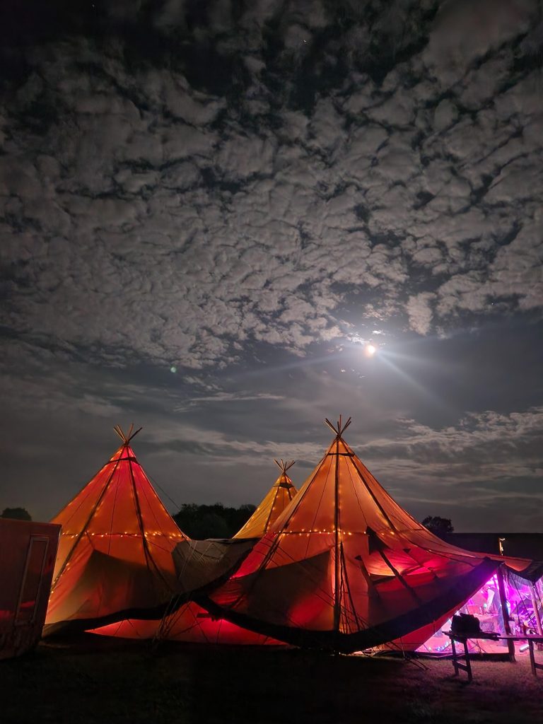 Event tents in Whitstable
