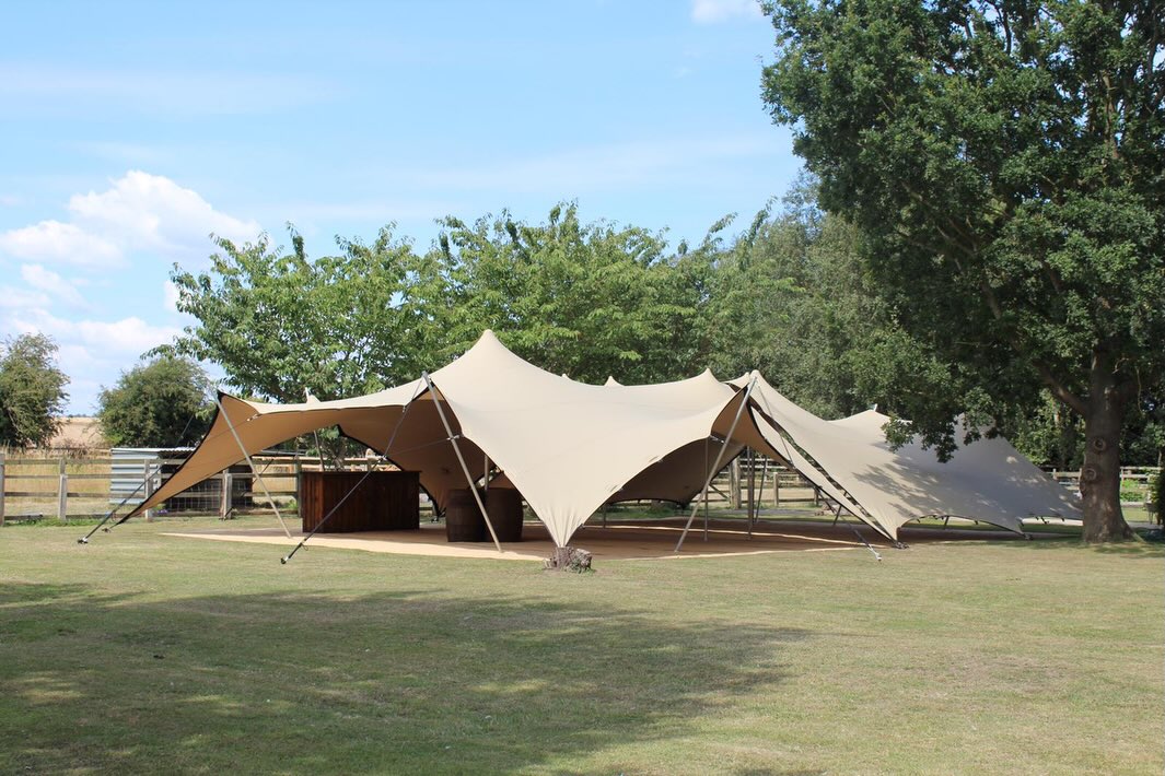 Stretch tent in Herne Bay