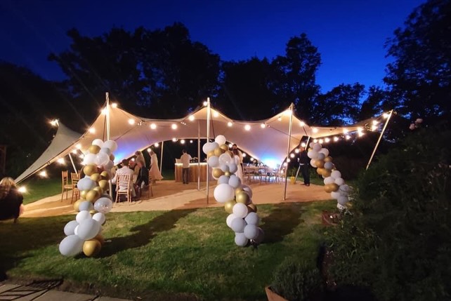 Stretch tent in East Sussex